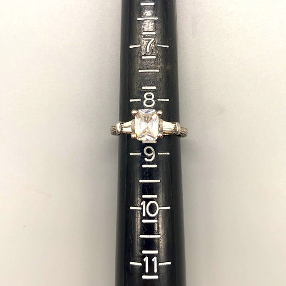 Beautiful sterling silver vintage Art Deco style ring in size 8.5 💕 - Picture 4 of 8